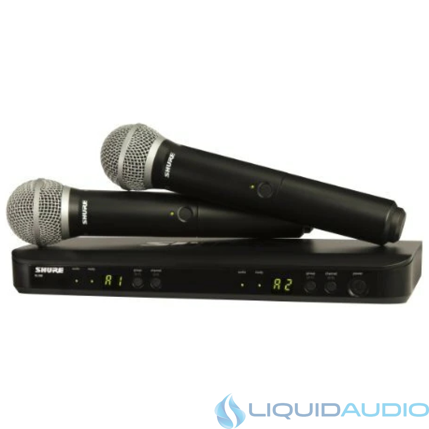 Shure BLX288/PG58 Wireless Vocal Combo with PG58 Handheld Microphones, J10
