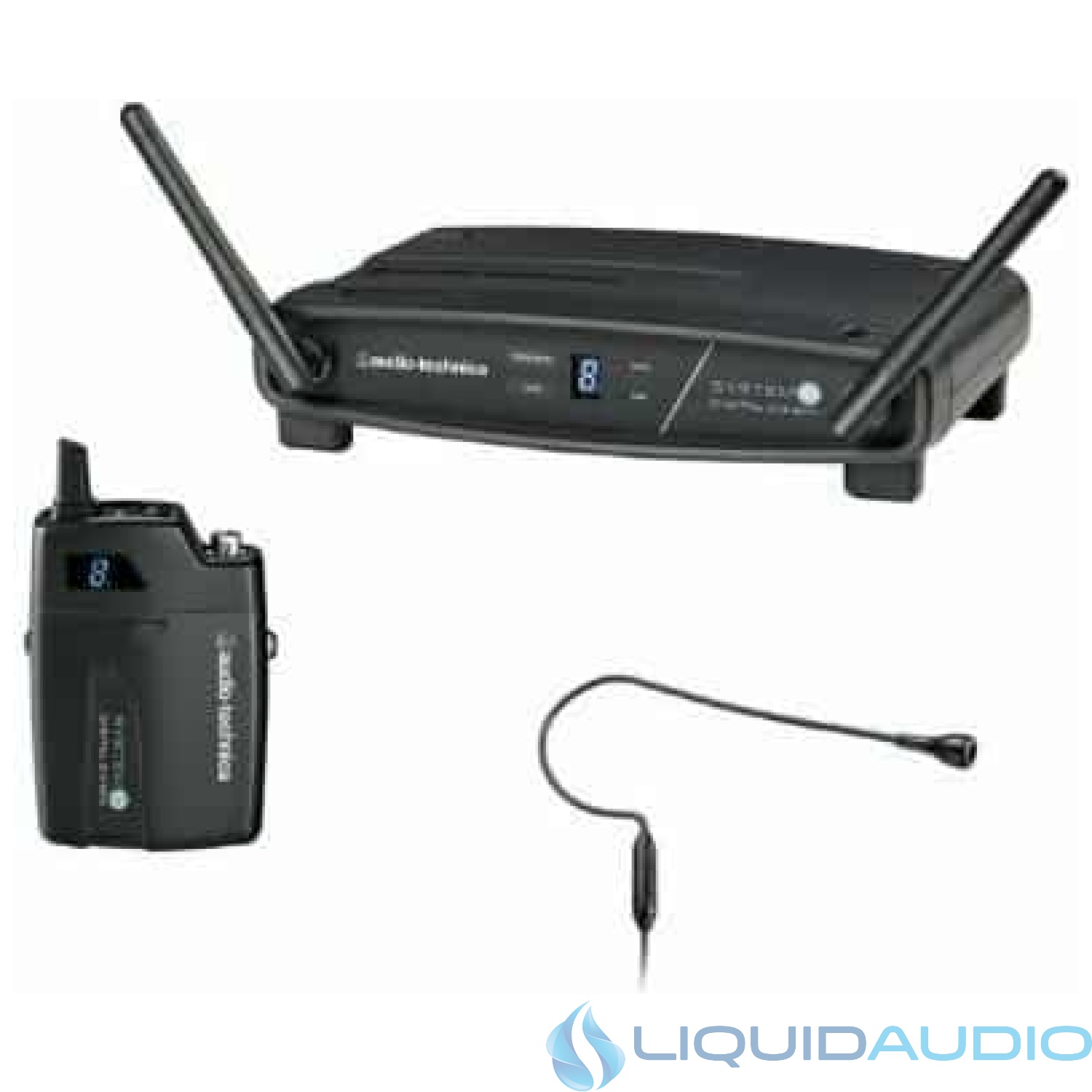 Audio-Technica System 10 ATW-1101/H92 Wireless Headworn Microphone System