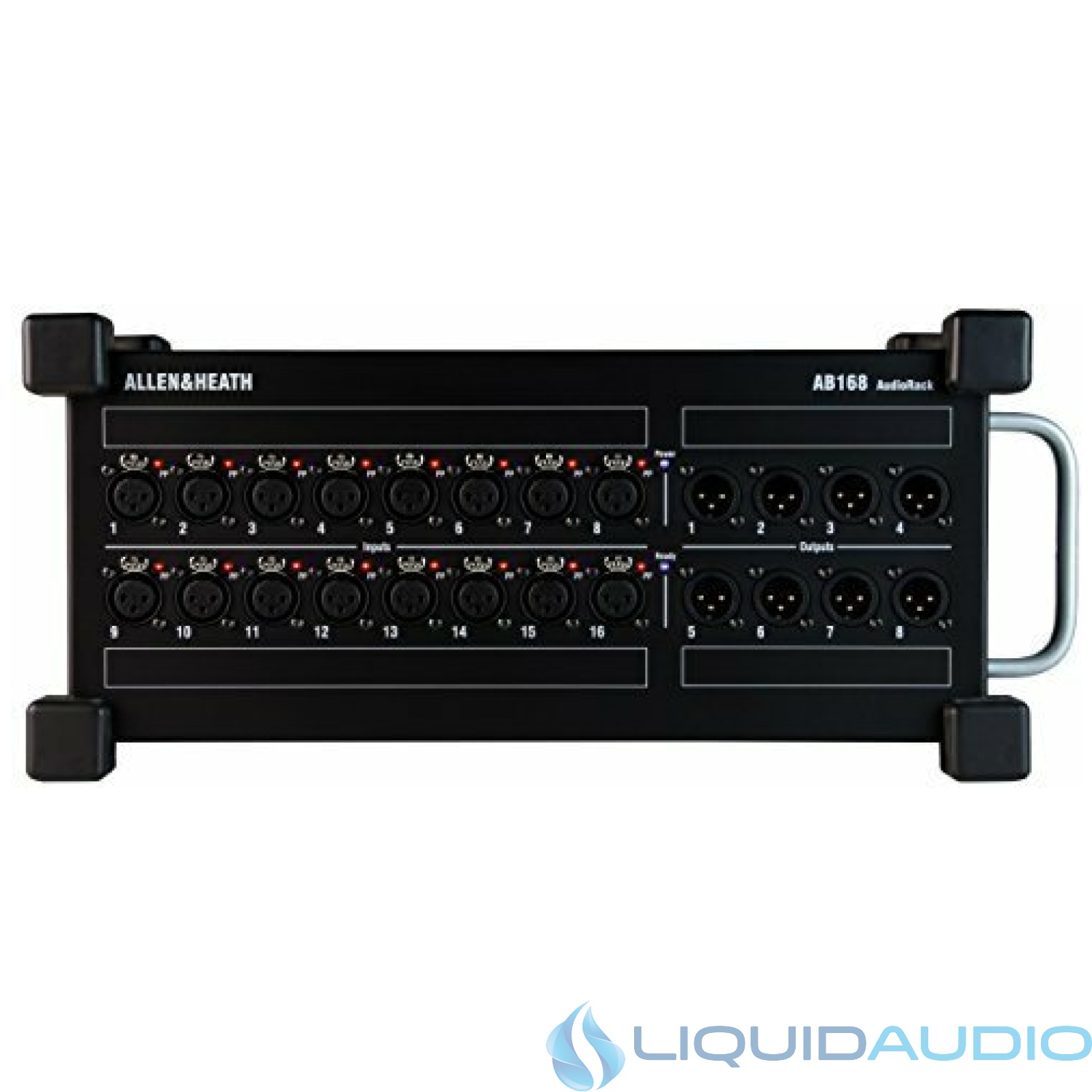 Allen & Heath AB-168 Portable AudioRack 10 x 8 Audio Interface Stage Box