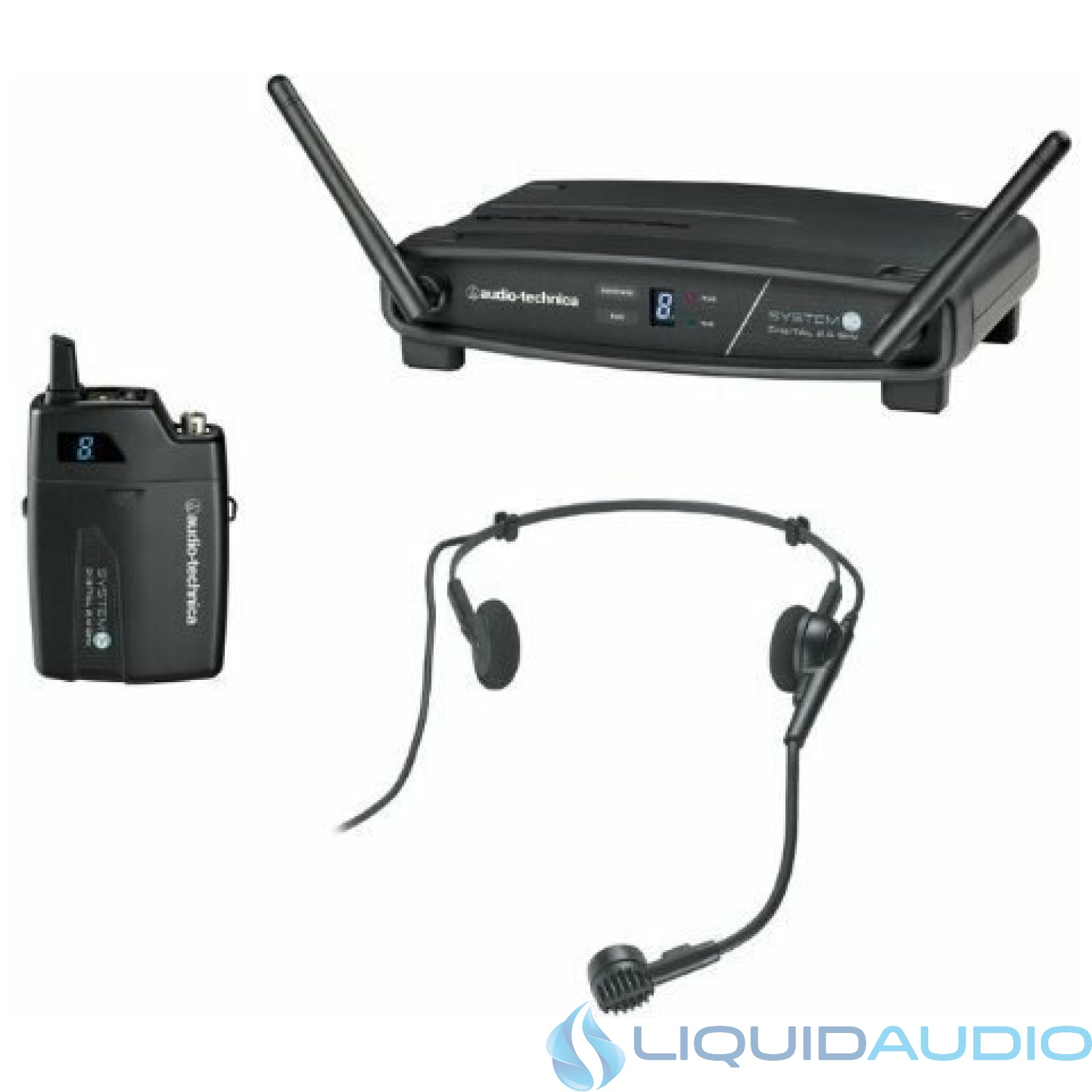 Audio-Technica System 10 ATW-1101/H Wireless Headworn Microphone System