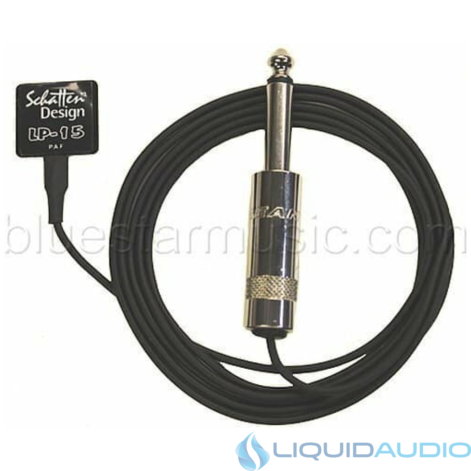 Schatten LP-15 Outsider Guitar/Ukulele Soundboard Pickup w/Cable, External Mount