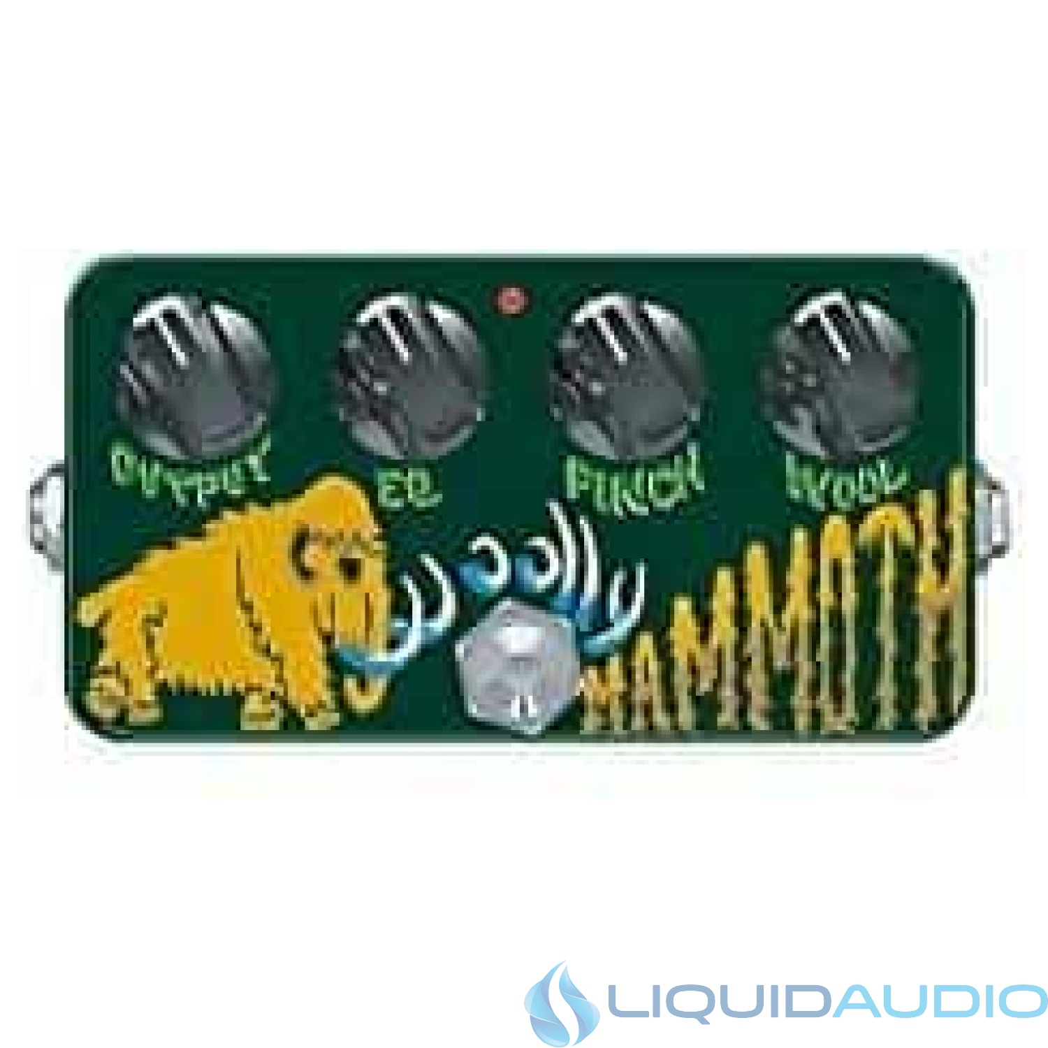 ZVex Effects Hand Painted Woolly Mammoth Fuzz Bass Guitar Effect Pedal