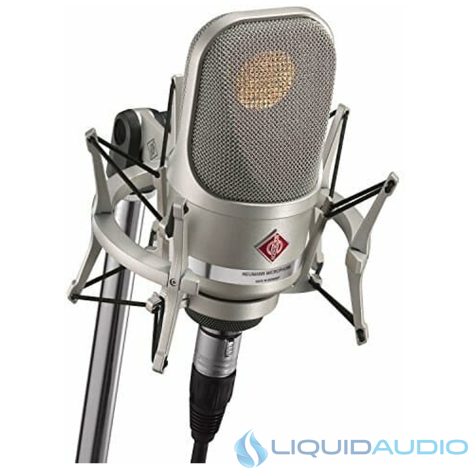 Neumann TLM 107 STUDIO SET Condenser Microphone with Shockmount and Case (Nickel)