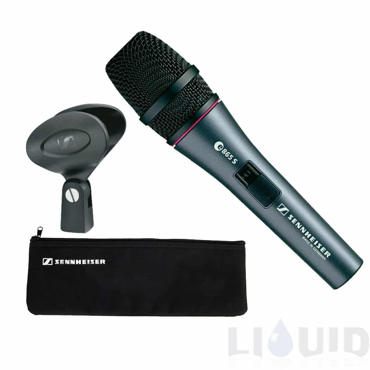 Sennheiser E865-S Lead Vocal Condenser Microphone with Switch