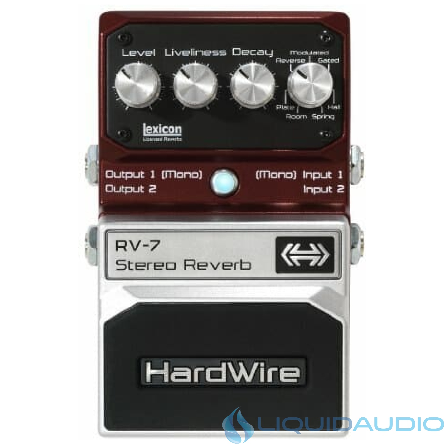 DigiTech RV-7 HardWire Stereo Reverb Extreme-Performance Pedal