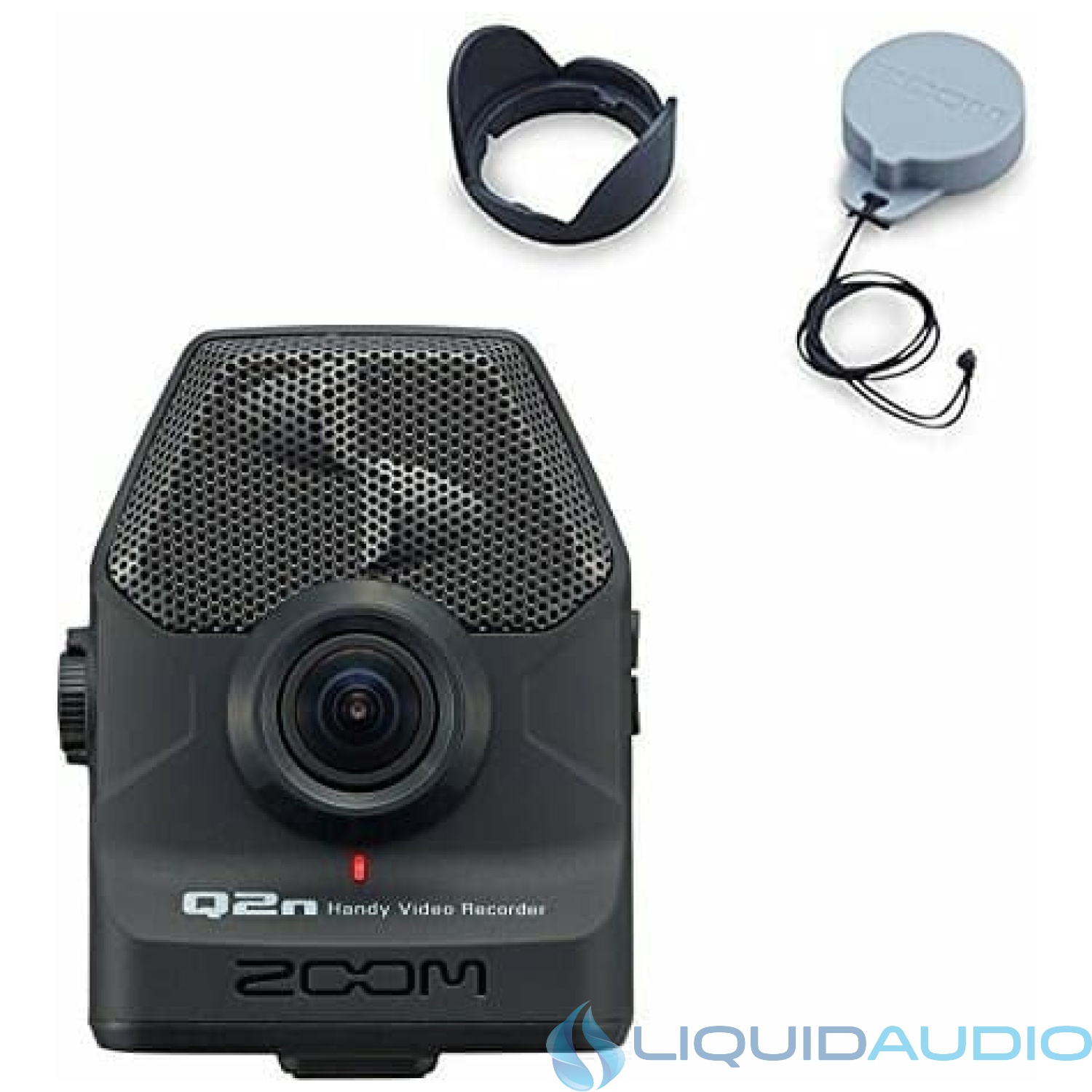 Zoom Q2n Zoom Handy Video Recorder + Zoom LHQ-2n Lens Hood and Cover Accessory Pack for Zoom Q2n