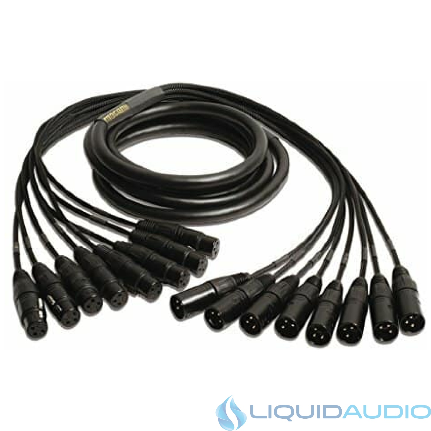 Mogami GOLD 8 XLR-XLR-15 Audio Snake Cable, 8 Channel Fan-Out, XLR-Female to XLR-Male, Gold Contacts, Straight Connectors, 15 Foot