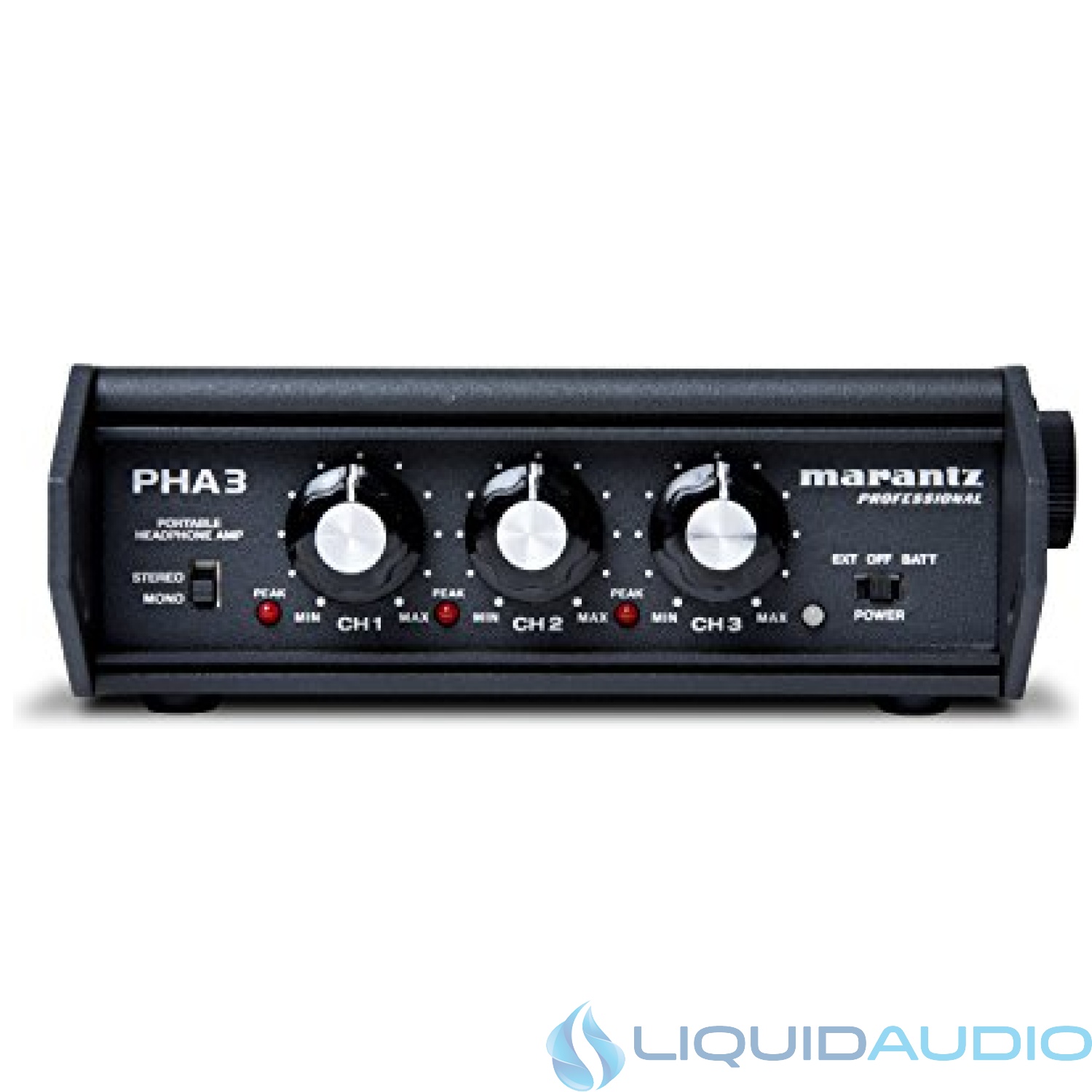 Marantz Professional PHA-3 | Stereo Field Production Headphone Amplifier with XLR, 1/4" & 1/8" Headphone Outputs