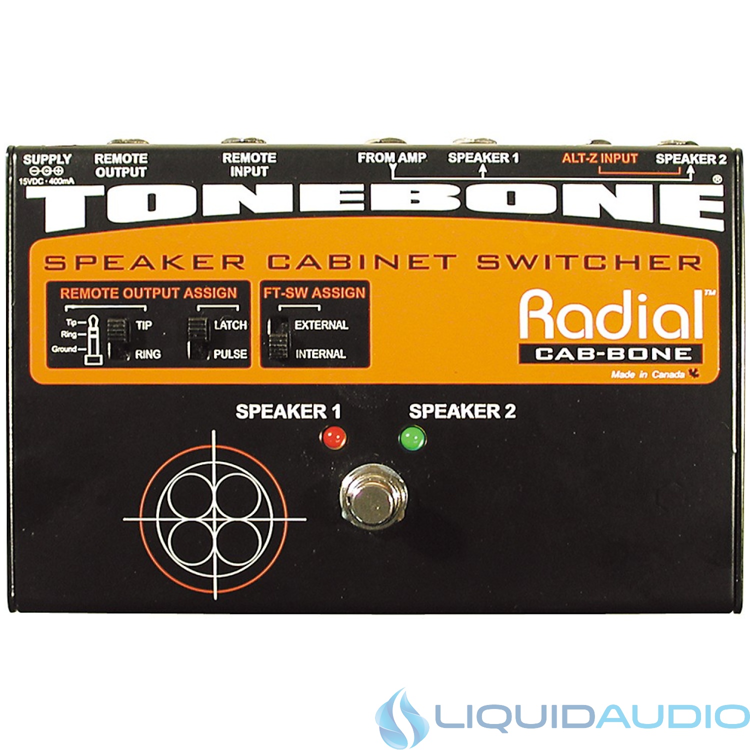 Radial Engineering Cab-Bone Speaker Cabinet Switcher NEW! Free 2-Day Delivery!
