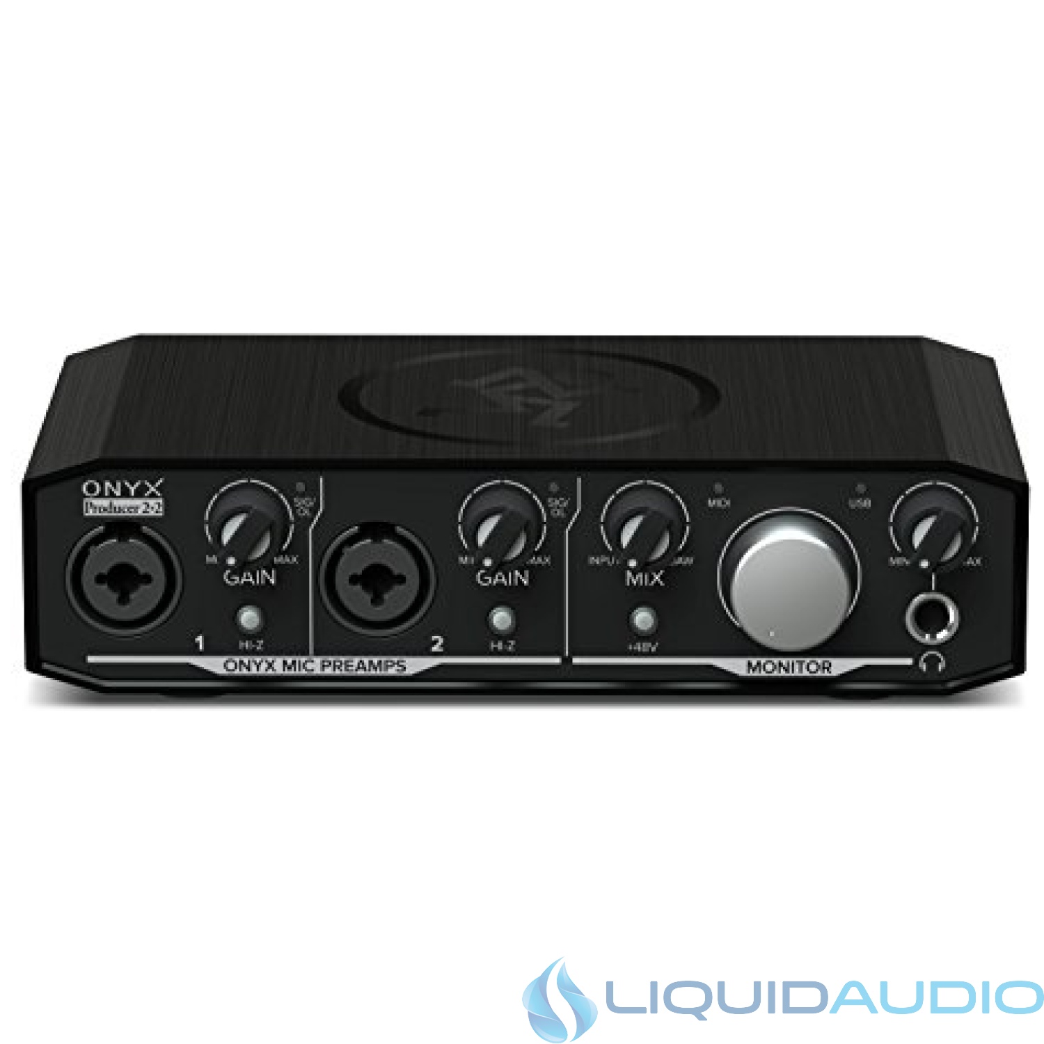 Mackie Audio Interface, Onyx Producer 2X2 USB Audio Interface with MIDI (Onyx Producer 2-2)
