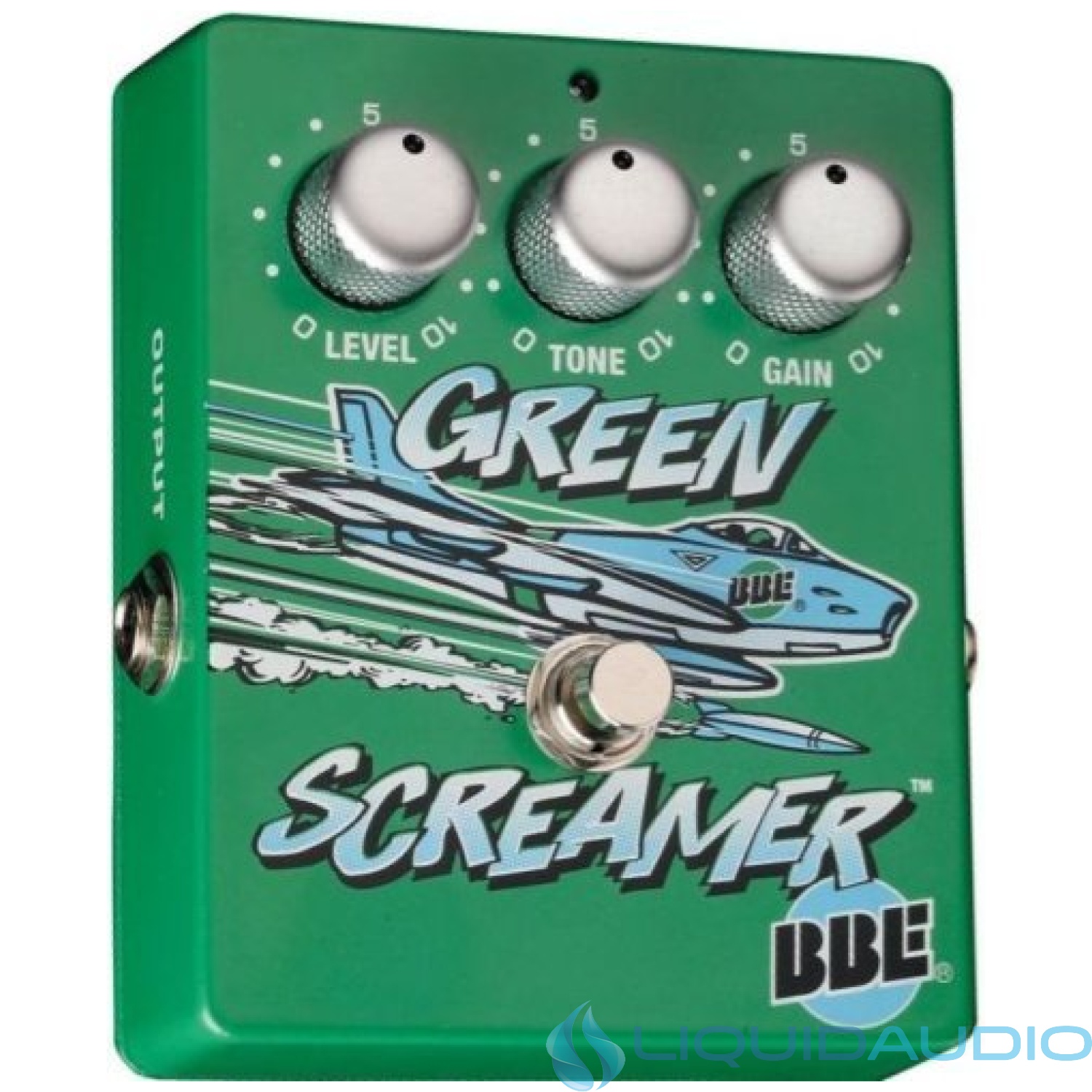 BBE Green Screamer Vintage 808 Overdrive Guitar and Bass Pedal