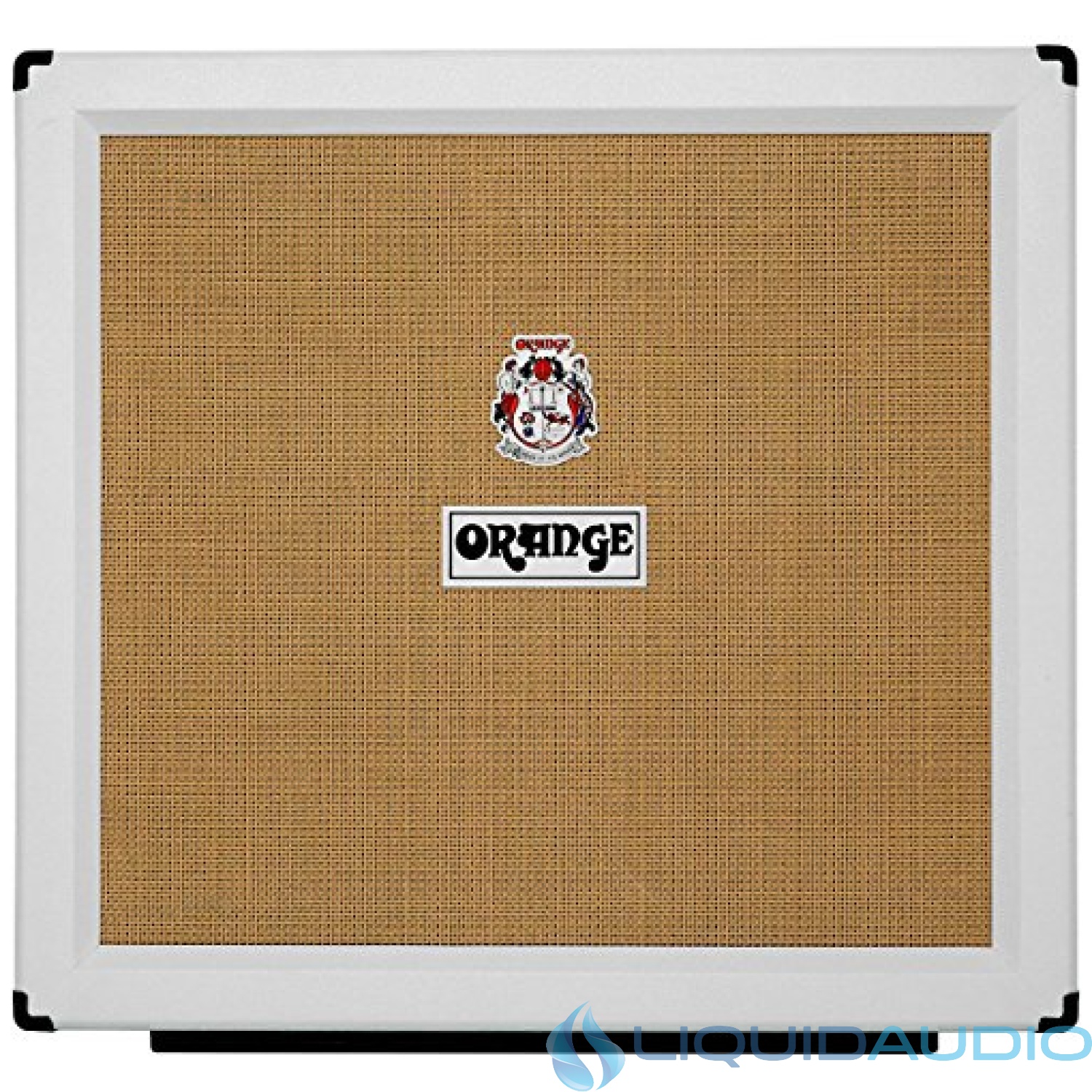 Orange PPC412 4x12" 240-Watt Speaker Cabinet Straight White