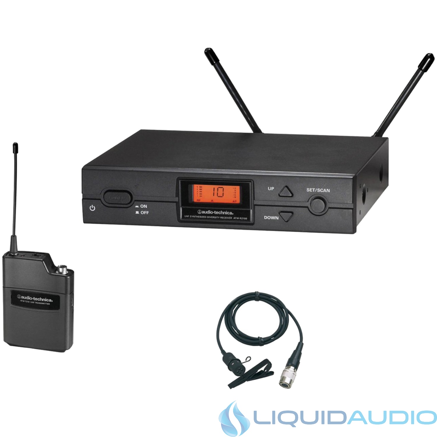 Audio-Technica 2000 Series Wireless Lavalier Microphone System (ATW-2129AD)