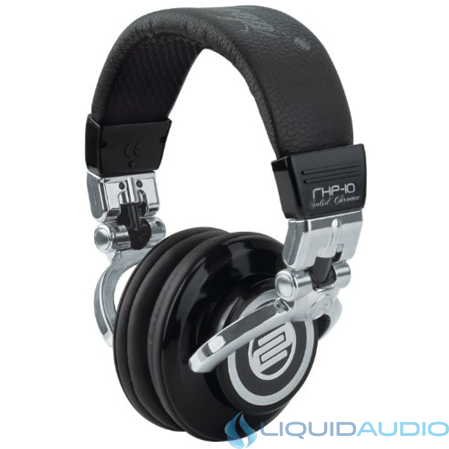 Reloop RHP-10 Solid Chrome DJ Headphones Black / Silver
