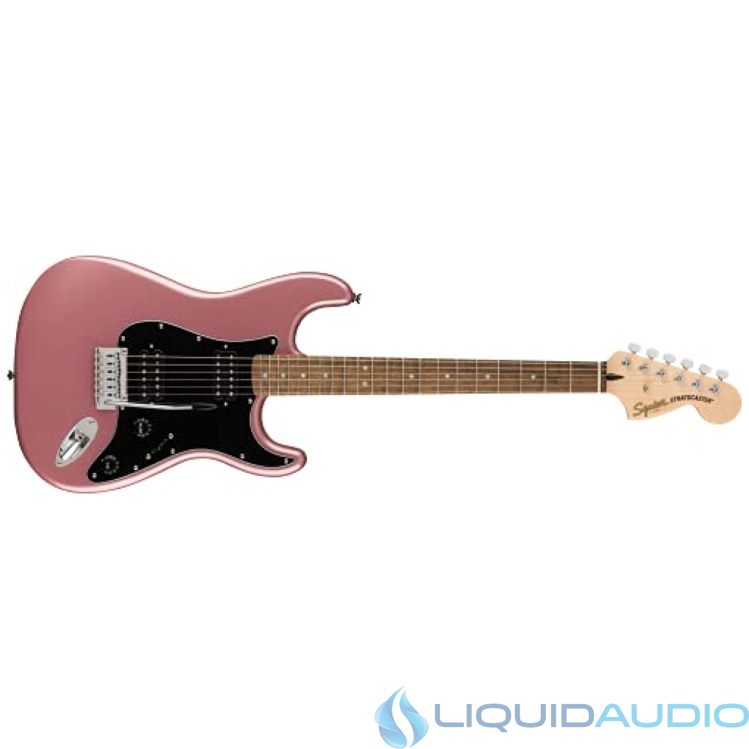 Squier by Fender Affinity Series Stratocaster HH, Indian Laurel fingerboard, Burgundy Mist