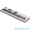 Arturia KeyLab Essential 61 61-key Keyboard Controller Bundle w/ Deluxe Sustain Pedal, USB Cable & Liquid Audio Polishing Cloth (4 Items)