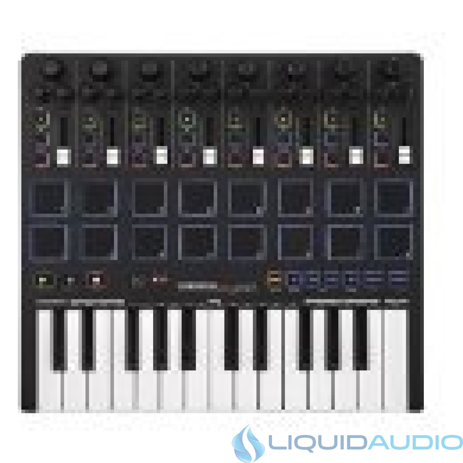 Reloop Keypad Compact USB MIDI Keyboard with DAW Control and Drum Pads