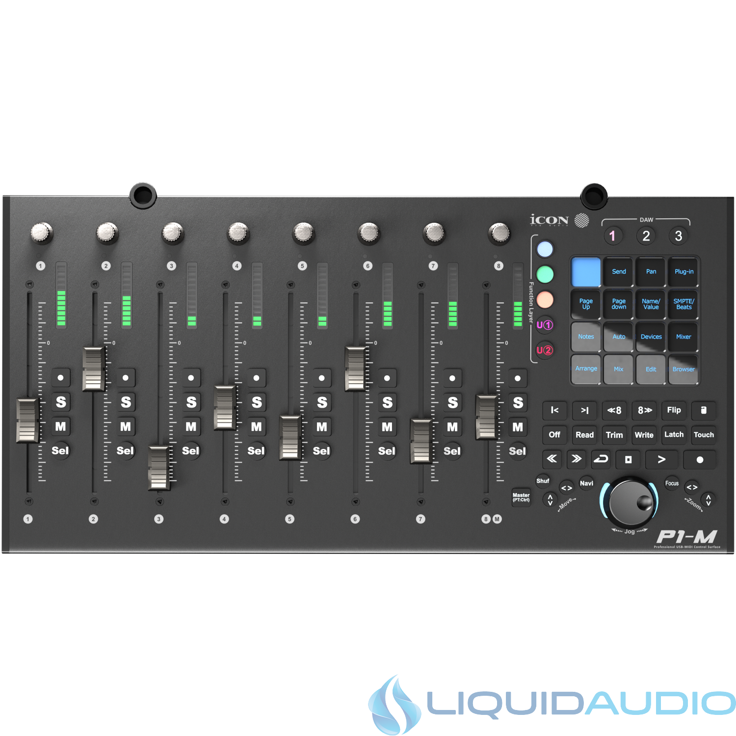 iCON Pro Audio P1-M DAW control surface w/ D4T display bundle 