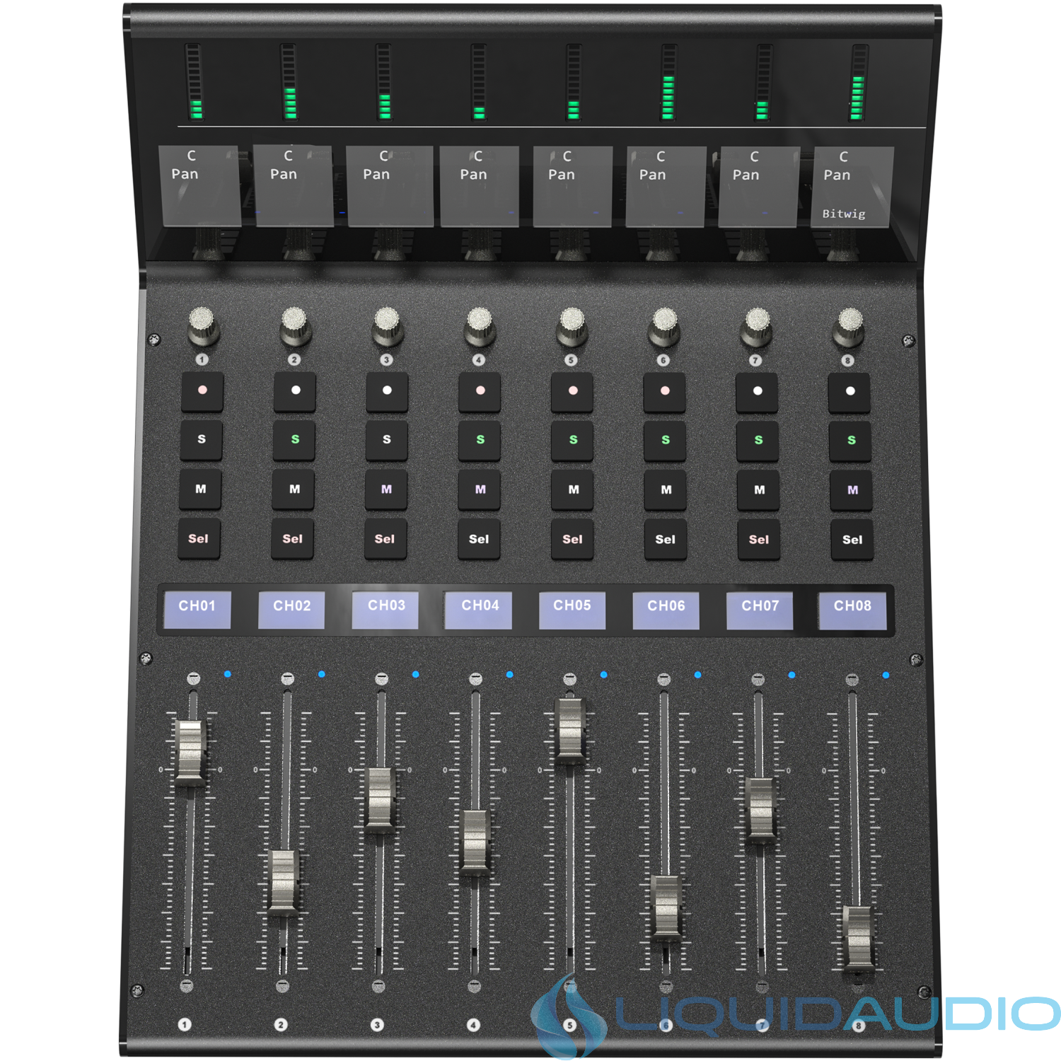 iCON Pro Audio V1-X Extender for V1-M DAW Control Surface with Motorized Faders