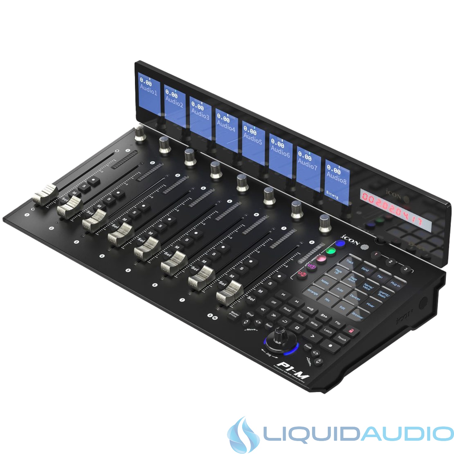 iCON Pro Audio P1-M DAW control surface w/ D4T display bundle
