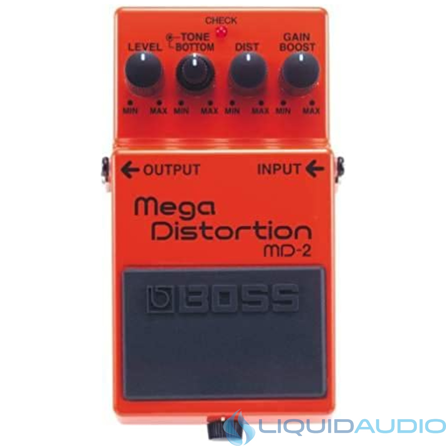BOSS Md-2 Mega Distortion; Extreme, Low-End Distortion for Modern Metal And Hard Rock