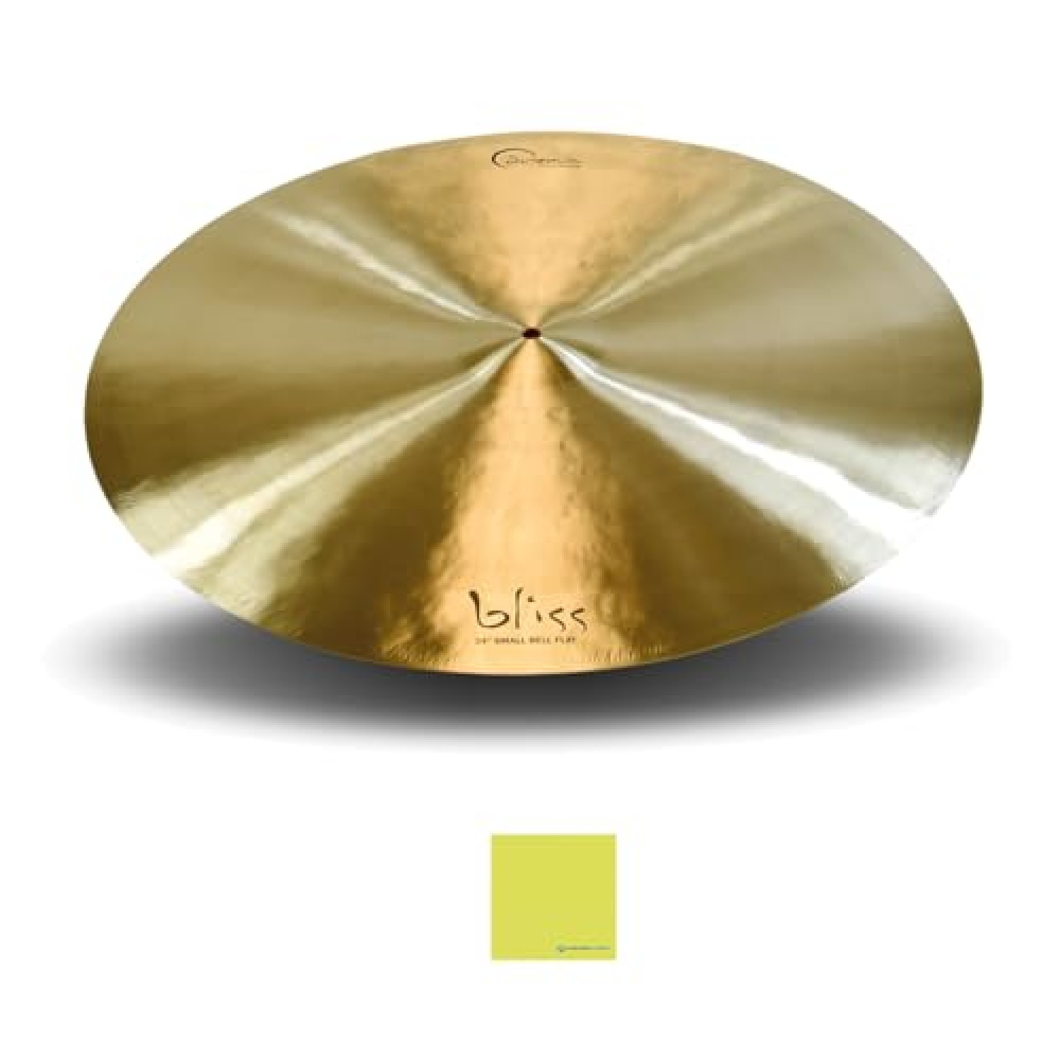 Dream Cymbals and Gongs BSBF24 Bliss Series Small Bell Flat 24" Ride Cymbal Bundle w/Liquid Audio Polishing Cloth